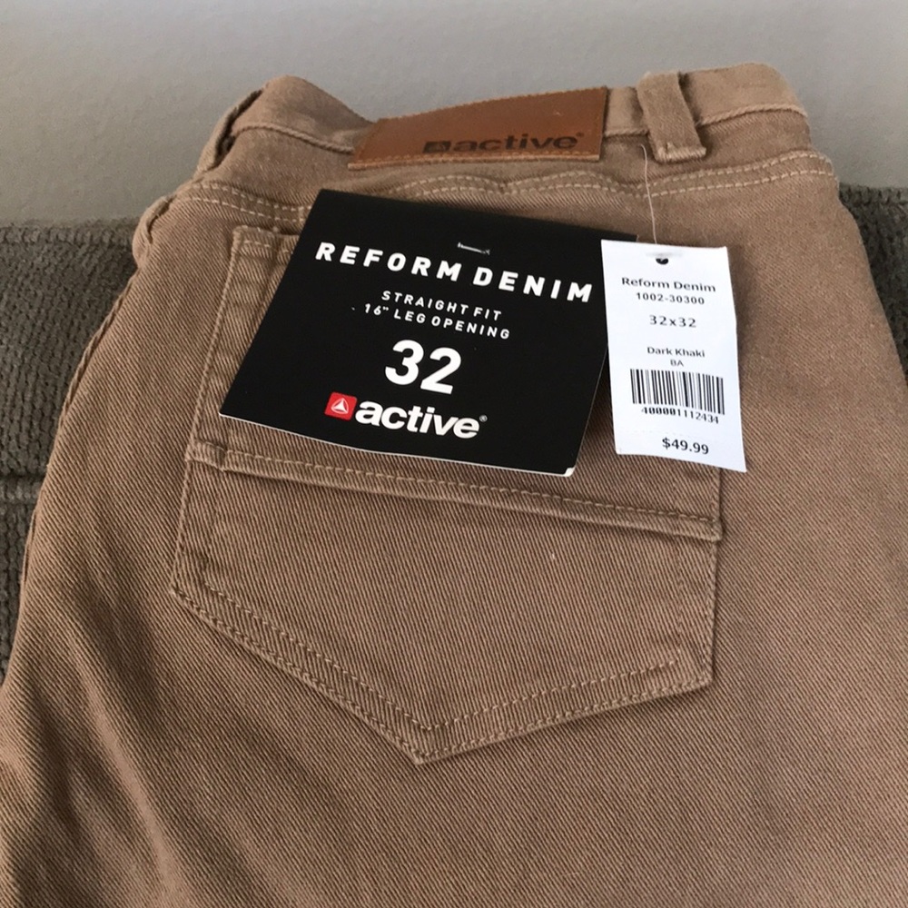 Brand new Active brand denim pants